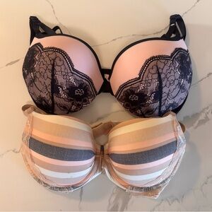 Bundle of 2 Bras Victorias Secret & MaidenForm
